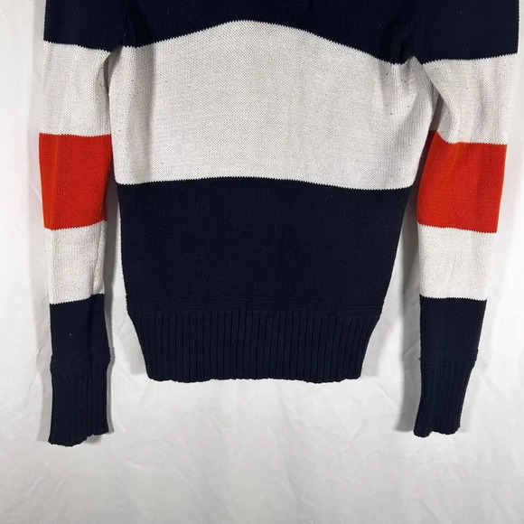 Lauren Jeans Sweater Women's XS Multicolor Striped Long Sleeve Pullover - Picture 3 of 10